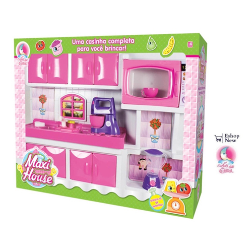 Kit House Jogo De Panelas Infantil Menina Samba Toys em Promoção na  Americanas