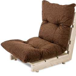 Futon Dobrável de Espuma Solteiro Marrom 120x60cm bf Colchões é boa?