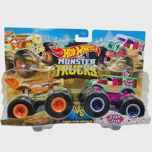 Carrinho Hot Wheels Monster Trucks Mattel Sortido 2 Unidades em