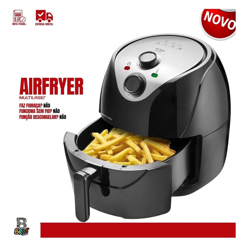 Air fryer: fritadeiras mais saudáveis?