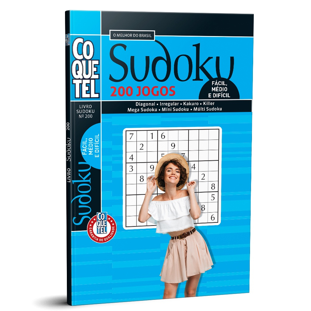 Coquetel - sudoku - facil/medio/dificil - LV.130 em Promoção na Americanas