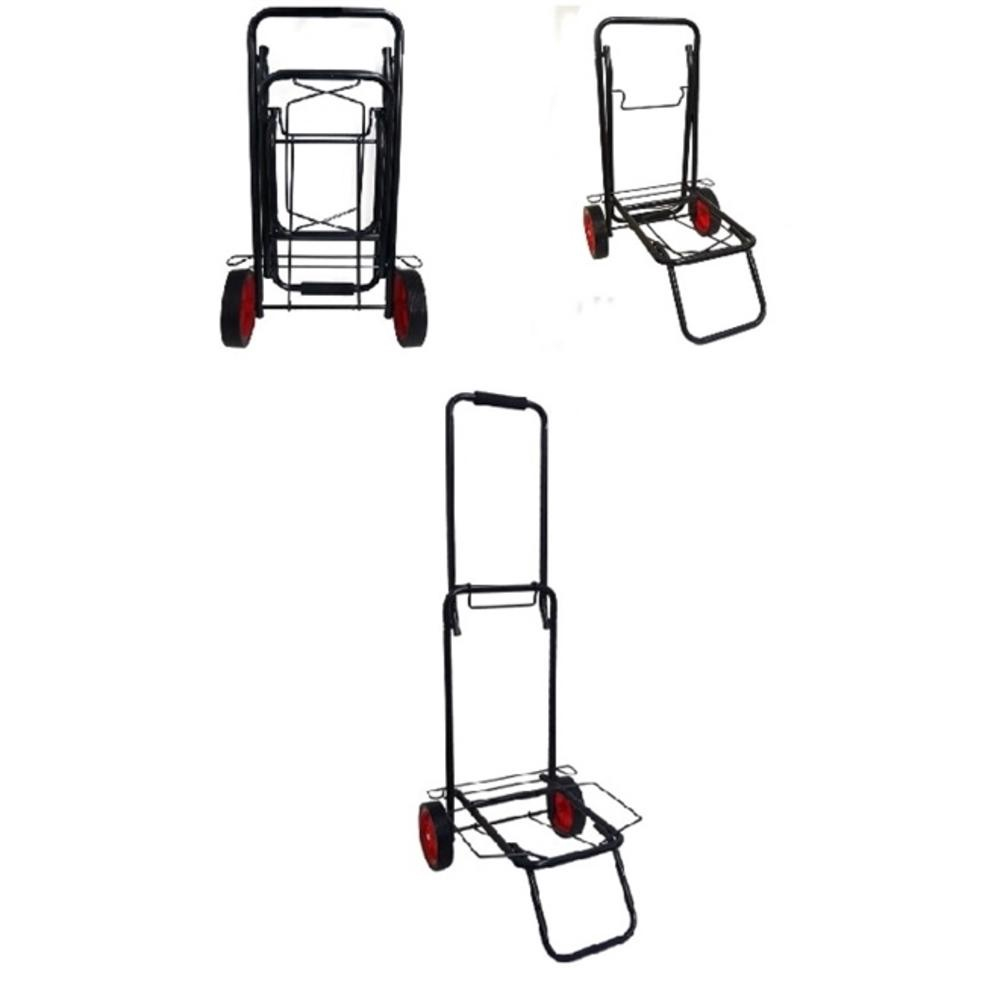 Carrinho De Mao Dobravel De Aluminiomadeira Ate Kg Multiuso Bagagem