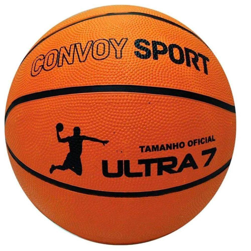 Mini Bola de Basquete Spalding Lay-up Tamanho 3 - Laranja e Preto