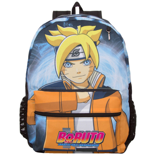 Mochila Escolar Naruto Uzumaki Desenho Rodinha G Meninos - Kids