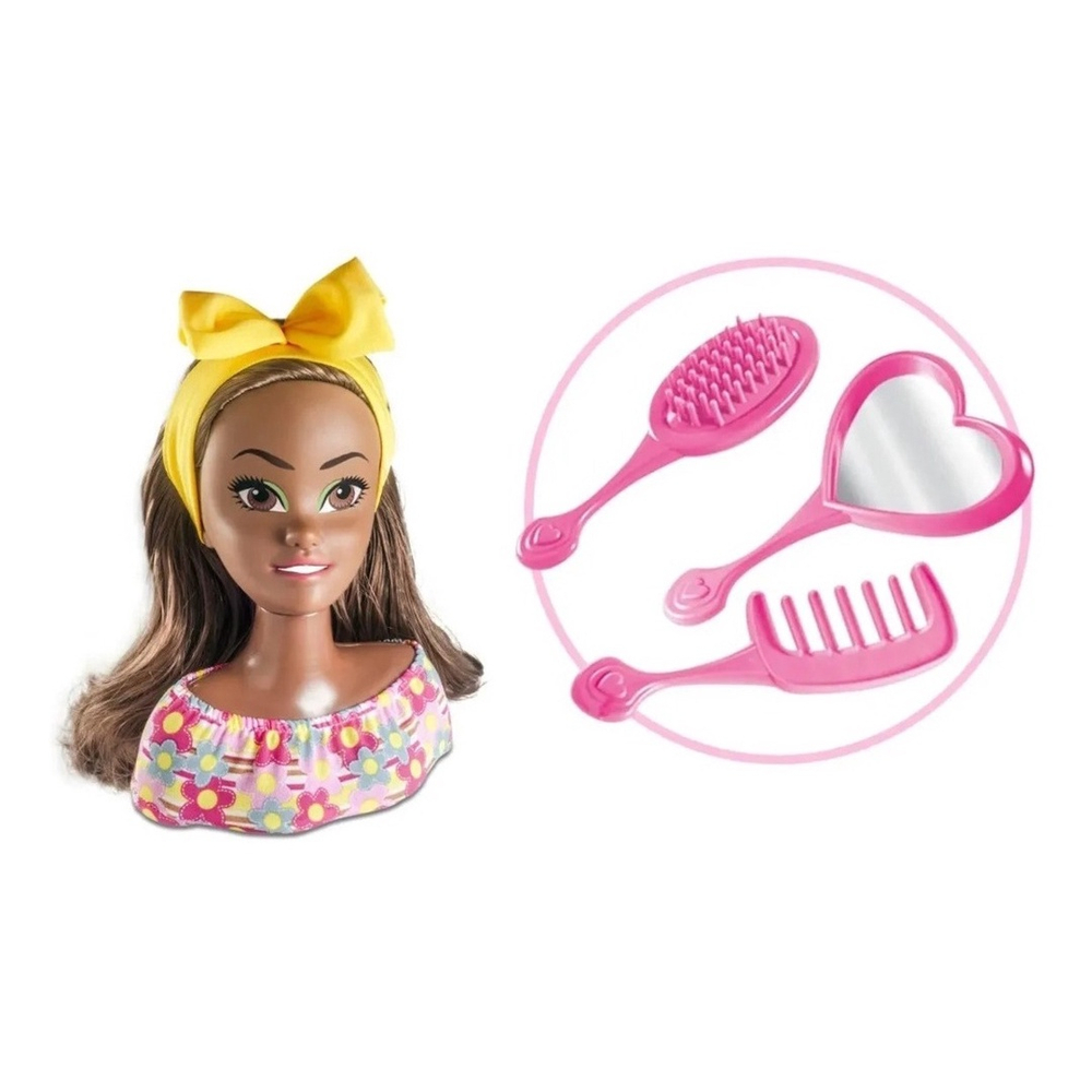 Boneca Para Pentear E Maquiar Busto Brinquedo De Menina em Promoção na  Americanas