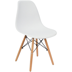 Cadeira Charles Eames Eiffel Wood Design Trato - Branca é boa?