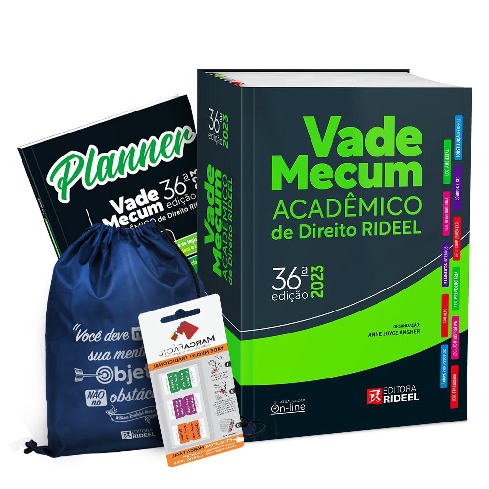 Vade Mecum Acadêmico De Direito Rideel 2023 No Shoptime