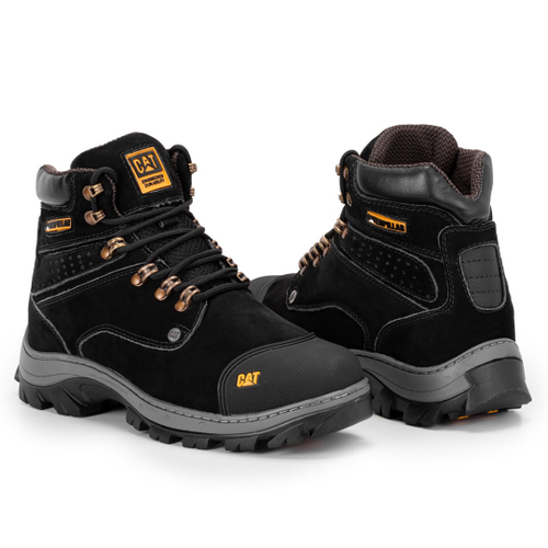 Bota Caterpillar 2160 em Couro - Azul em Promoção na Americanas