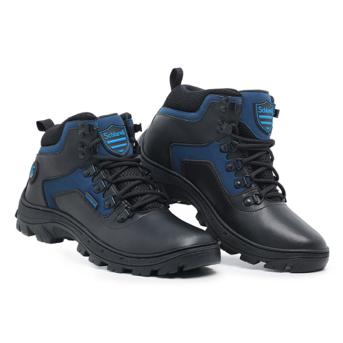 Bota Caterpillar 2160 em Couro - Azul em Promoção na Americanas