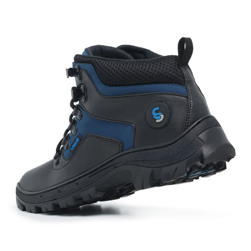 Bota Caterpillar 2160 em Couro - Azul em Promoção na Americanas