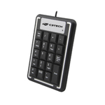 Teclado Numérico Mini Calculadora Usb Com Fio 19 Teclas C3Tech KN-11BK