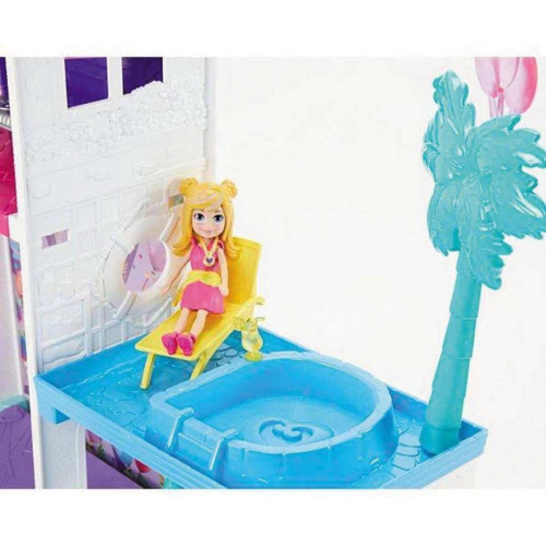 Brinquedo Boneca Mega Casa Surpresa Escala Polly Pocket GFR12 Completa  Original Matel Poly Playset em Promoção na Americanas