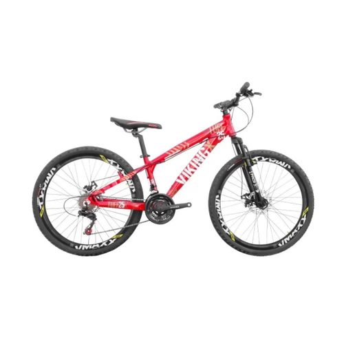 Bicicleta Vikingx TUFF25/30 Freio a disco Aro 26 21V Preto Azul VikingX no  Shoptime