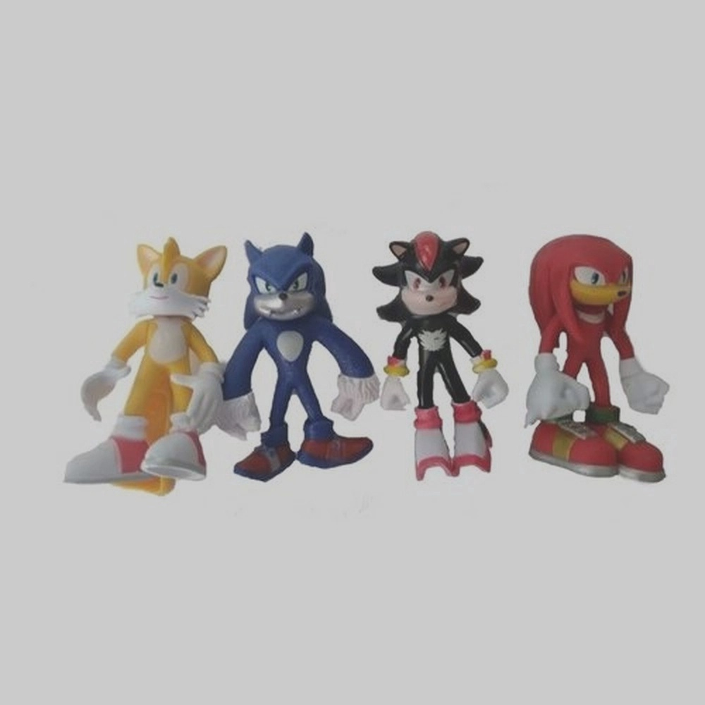 Kit Sonic Cartelado com 4 Bonecos 12 cm no Shoptime