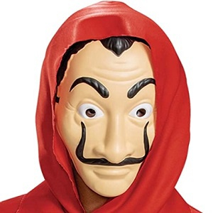 Fantasia La Casa De Papel com Mascara Masculino Adulto Festa Halloween  Carnaval - Guedes Épocas