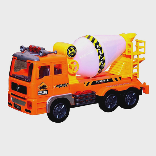 Kit 4 Caminhão Truck Construção 17 Cm Brinquedo Infantil