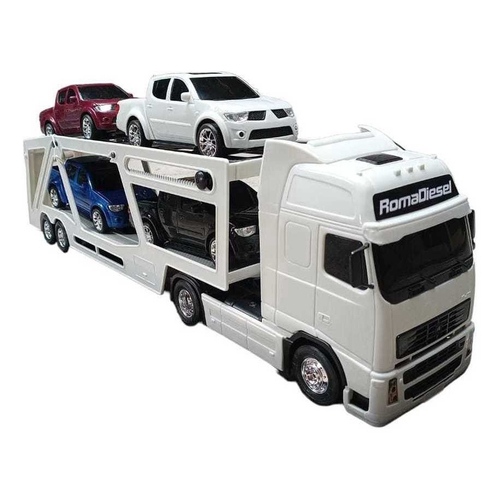 Caminhão Carreta Diamond Truck Baú - 67cm - Roma Brinquedo