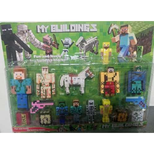 Bonecos Minecraft