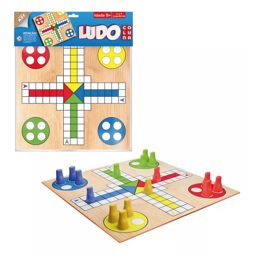 Ludo jogo de tabuleiro 1pc