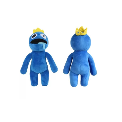 Roblox Pelúcia Azul Boneco Babão Rainbow Brinquedo Friends Original 35 Cm .  .