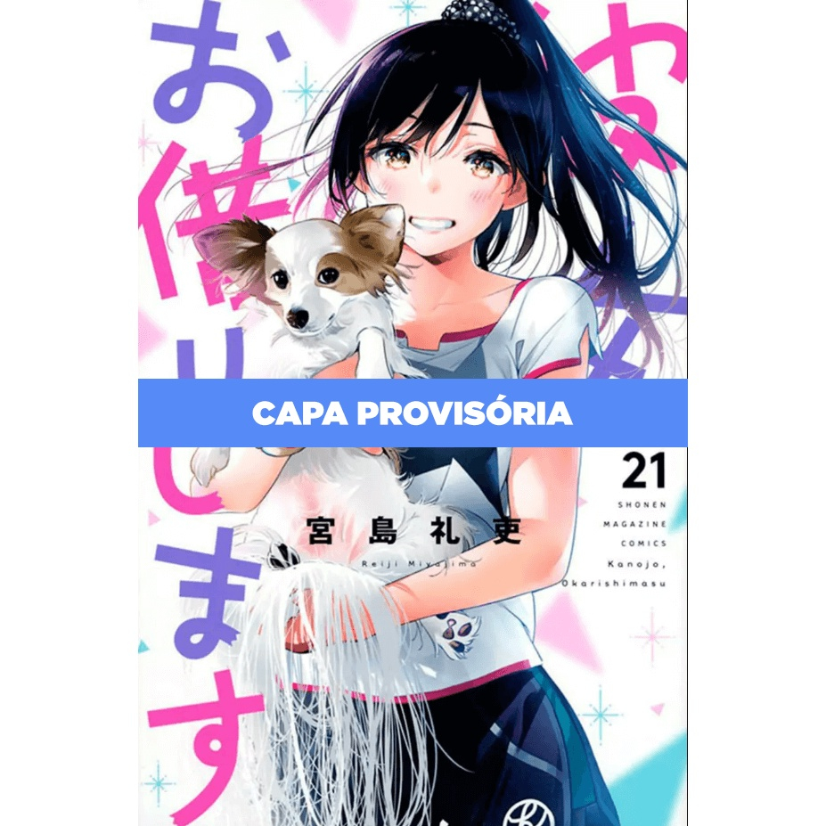 Mangá - Namorada de Aluguel - 21 - Novo/Larado no Shoptime