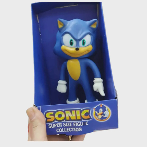 Boneco Sonic Articulado Grande Original Brinquedo em Promoção na Americanas