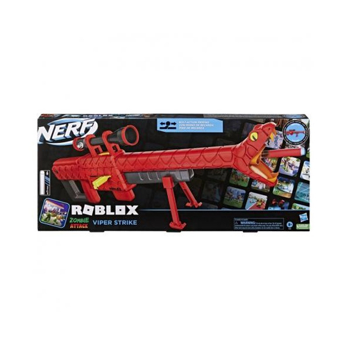 Lançador Nerf Roblox Zombie Attack Viper Strike Hasbro F5484