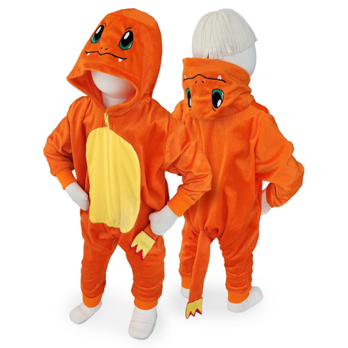 Pijama Infantil Fantasia Pokémon Charmander