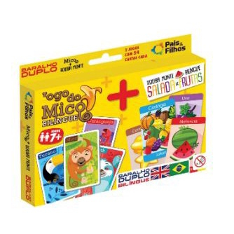 Jogo do Mico + Baralho Duplo Copag 1001 na Americanas Empresas