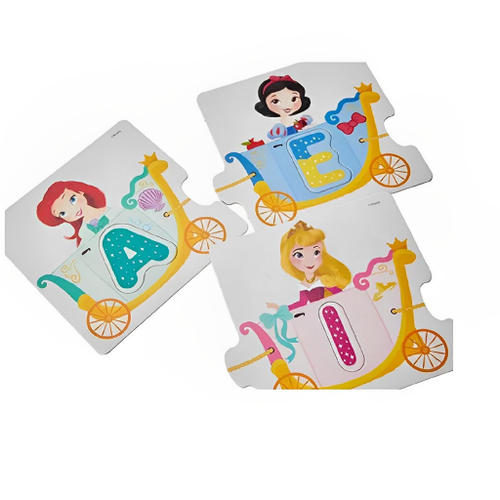 Jogo Educativo Descobrindo Vogais Princesas Disney - Mimo