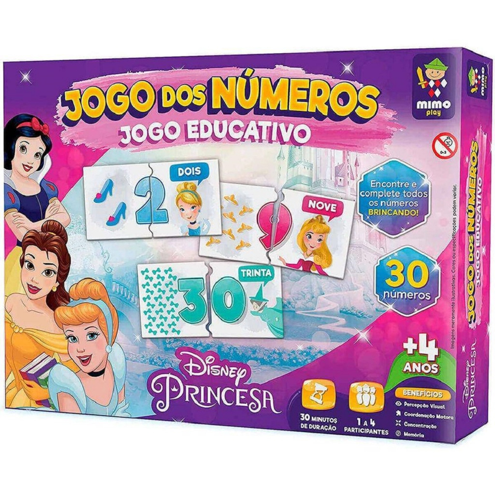 Jogo Educativo Quebra Cabeça Princesas o Melhor