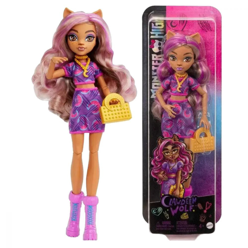 Boneca Monster High Básica Clawdeen Wolf Mattel em Promoção na Americanas