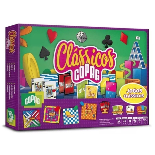 Jogo De Cartas Uno Com 2 Baralhos 228 Cartas Copag Original no Shoptime