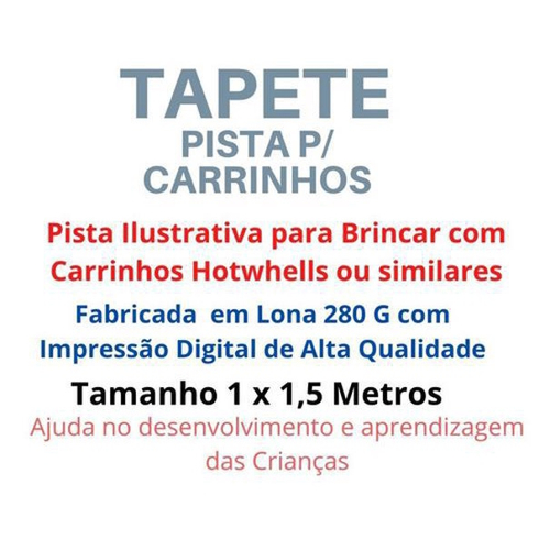 Pista para Carrinhos HOTCARS Grande Cidade - Ilustrada 1