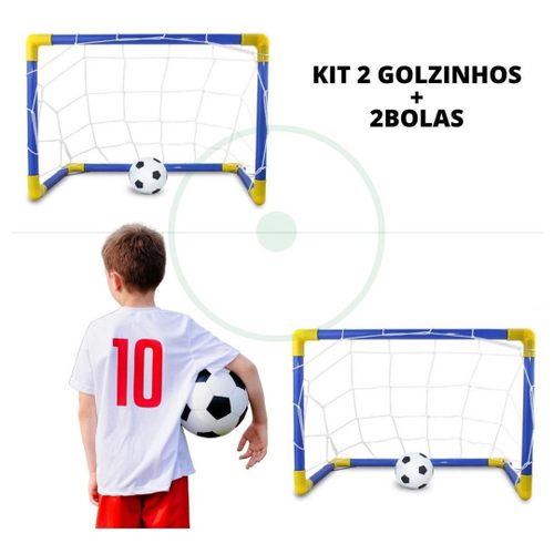 Jogo Infantil De Futebol E Basquete 2x1 C/ Gol Cesta E Rede