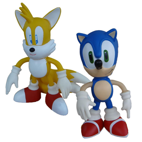 Boneco Tails Amarelo Item De Coleção Amigo Do Sonic em Promoção na  Americanas