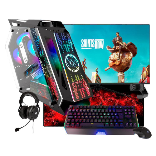 Pc Gamer Completo amd 6 núcleos 3.80Ghz 8GB Placa de vídeo Radeon 2GB ssd  120GB Kit Gamer Monitor hdmi LED 19.5 Skill Casual na Americanas Empresas