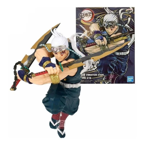 Boneco Demon Slayer Kimetsu no Yaiba Akaza Vibration Stars Bandai Banpresto  em Promoção na Americanas