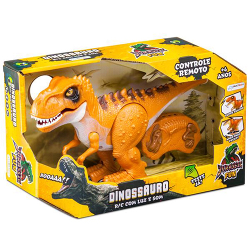 Dinossauros de controle remoto robô elétrico som luz brinquedo escavação  jurássico animais t rex brinquedos educativos para crianças meninos -  AliExpress