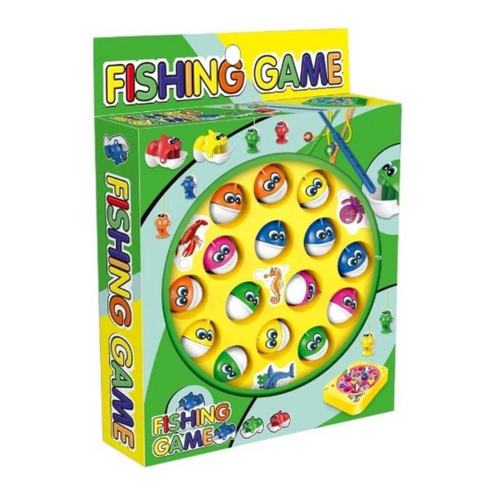 Brinquedo Jogo Pescaria Diversão Dia De Pesca Toca Música