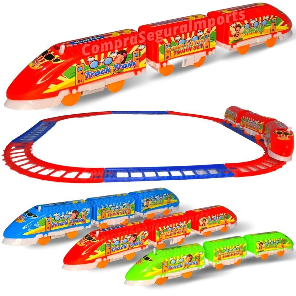 Trenzinho De Brinquedo Locomotiva Infantil Trem Elétrico em Promoção na  Americanas