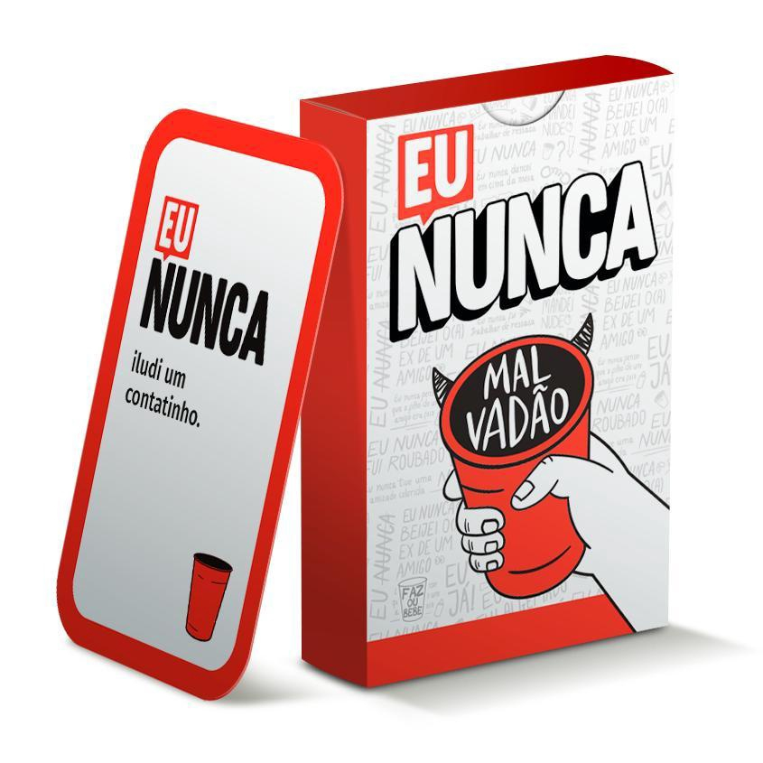 Jogo de Cartas Eu Nunca Malvadão Esquenta Drinking Game em Promoção na  Americanas