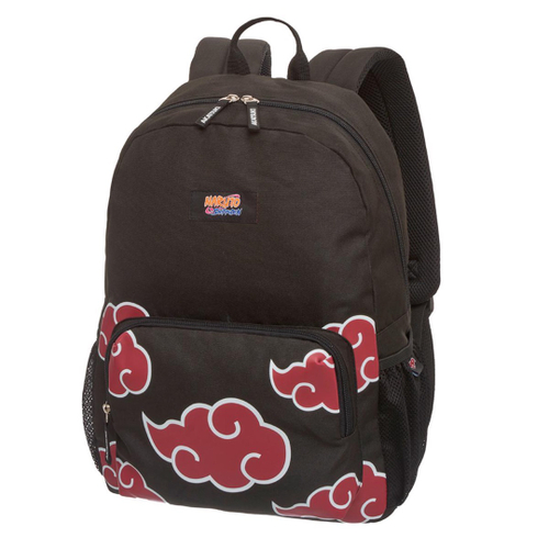 Mochila E Estojo Escolar Clã Akatsuki Simbolo Nuvem Naruto Anime no Shoptime