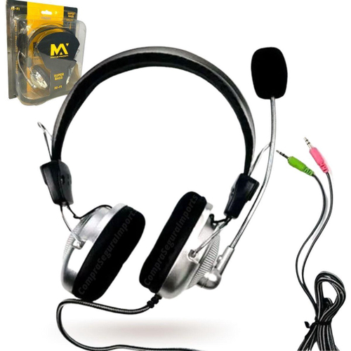 Headset Fone de Ouvido Para Jogos Games Musica Pc com Cabo em Promoção na  Americanas