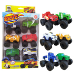 Monsters Truck Brinquedos Máquinas Carro Brinquedo Russo Clássico Blaze  Carros Brinquedos Modelo Presente