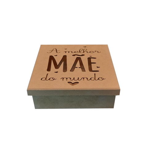 Kit Caixa Mdf + Bis Personalizada Bento Presente Lembrança - Loja