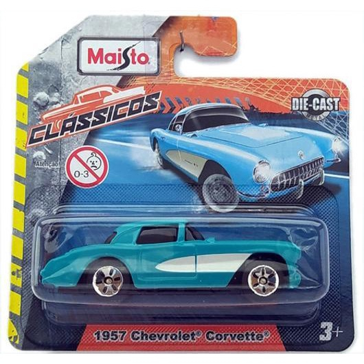 Maisto Fresh Metal 1 64 1957 Chevrolet Corvette em Promocao na Americanas