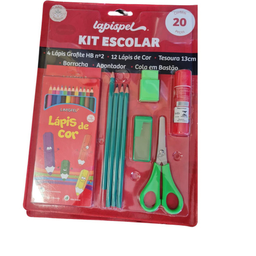 Kit Escolar Game Hb C/04 Pecas em Promoção na Americanas