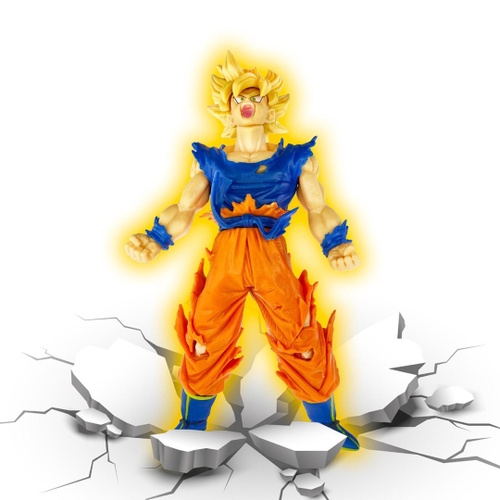 Boneco Dragon Ball Z Goku 20cm - Cabelo Azul em Promoção na Americanas