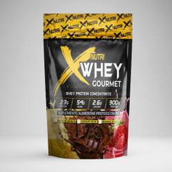 Whey Gourmet Refil 900 gramas X-Nutri é boa?